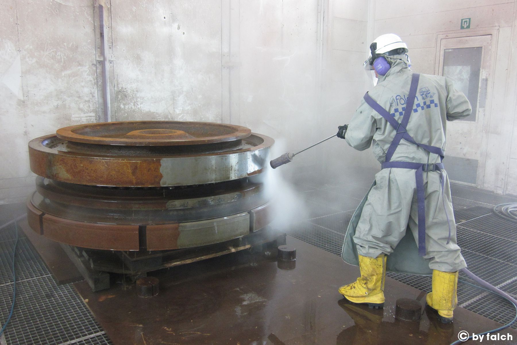 Hydrodécapage manuel Anti Corrosion Hydrodecapage2
