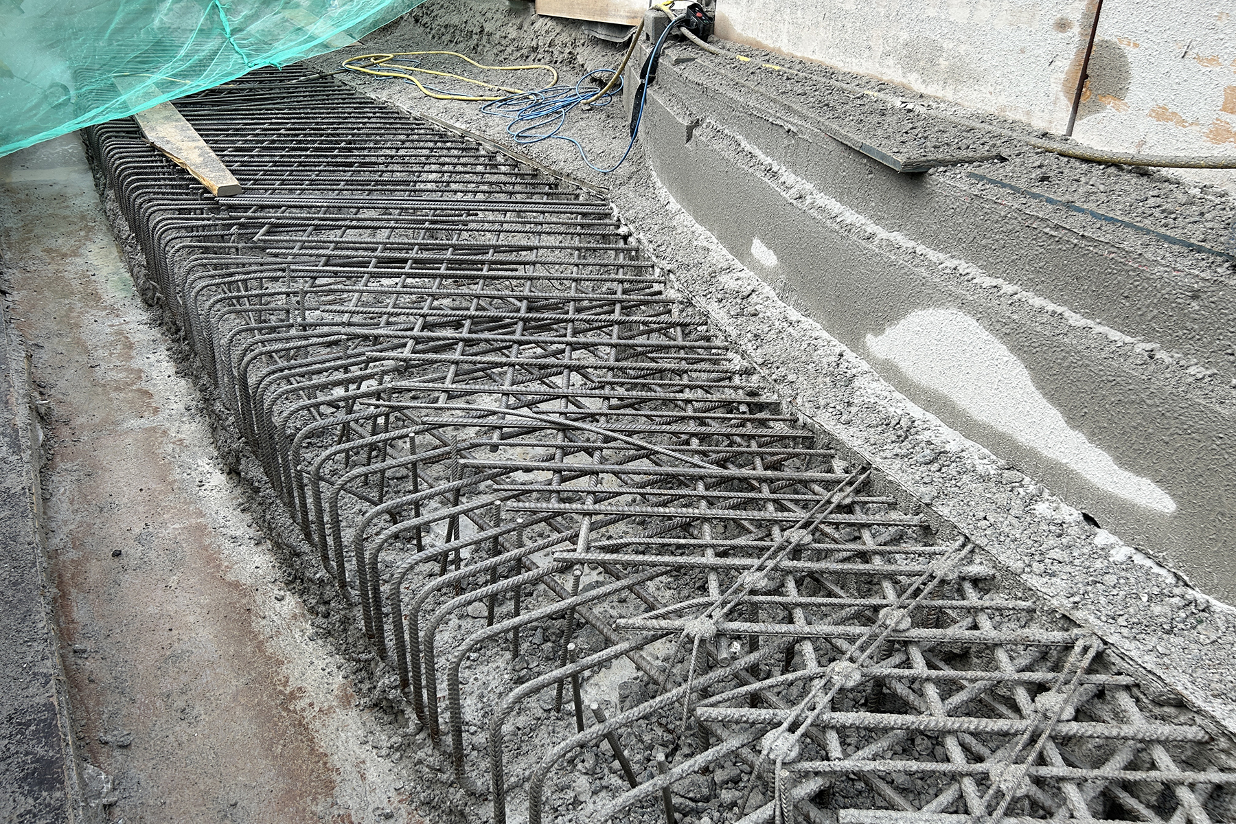 Hydrodémolition Hydrodemolition Beton Armatures