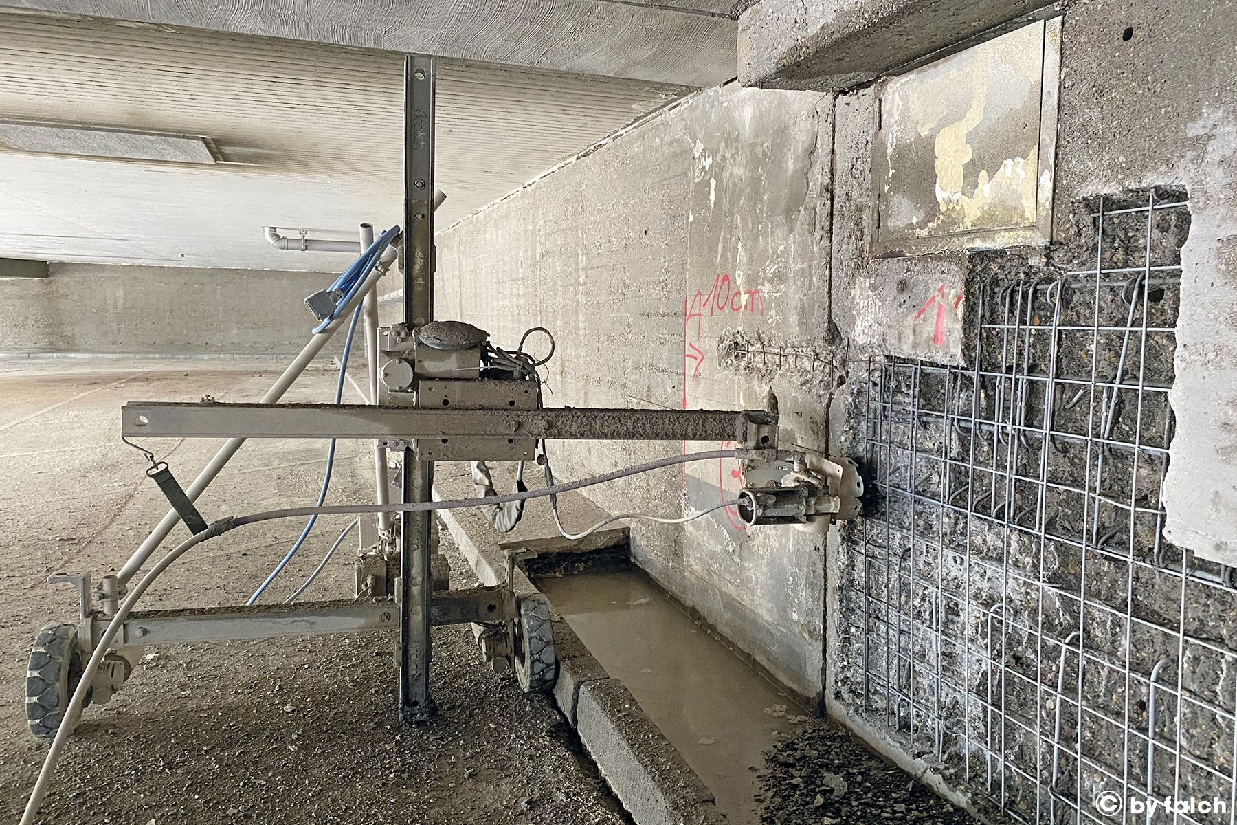 Hydrodémolition Hydrodemolition Robotisee