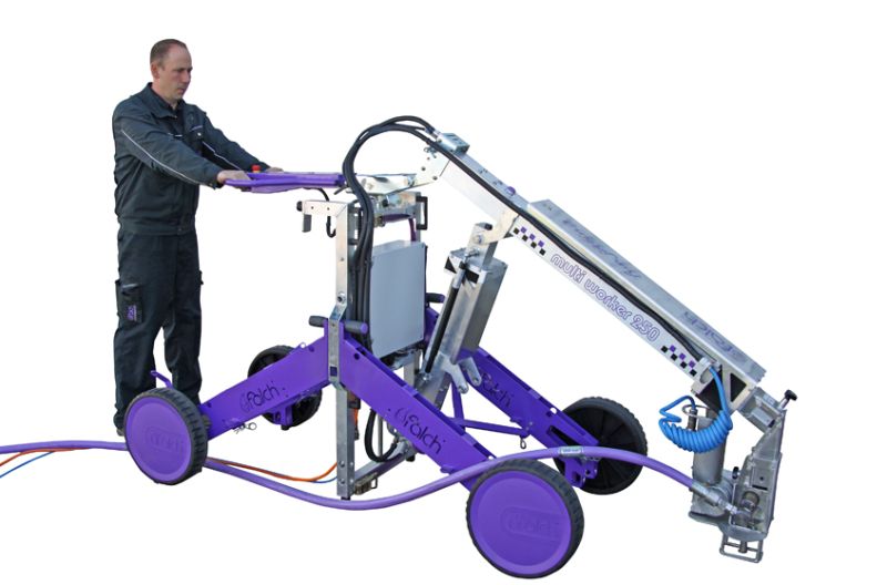 Hydrodémolition robotisée Multi Worker 250 E