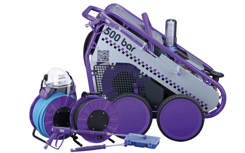 Hydrodécapage mécanisé Wheel Jet 30 E