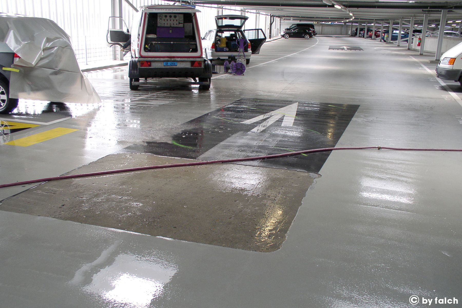Hydrodécapage mécanisé hydrodecapage mecanise parking