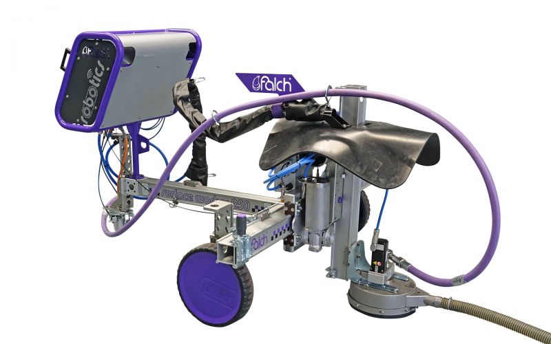 Hydrodémolition mécanisée surface worker semi auto